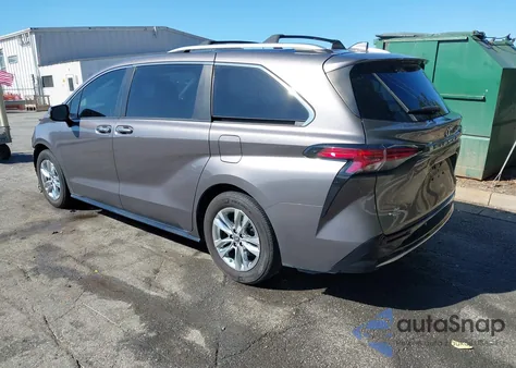 2022 Toyota Sienna Limited from USA, damaged, VIN 5TDZRKEC7NS098931